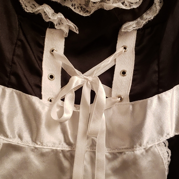 Midnight  maid /waitress lingerie size medium - Picture 4 of 4